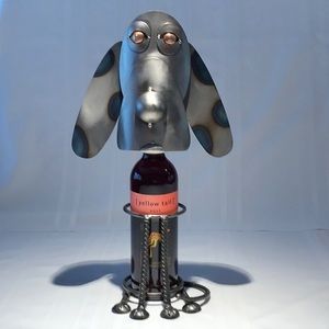 H & K Wine Bottle Sculpture